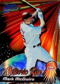 2000 Bowman Chrome - Meteoric Rise Refractors #MR2 Mark McGwire  Front