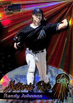 2000 Bowman Chrome - Meteoric Rise Refractors #MR10 Randy Johnson  Front