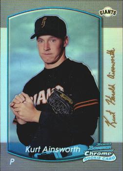 2000 Bowman Chrome - Refractors #331 Kurt Ainsworth  Front