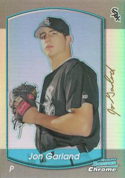 2000 Bowman Chrome - Refractors #340 Jon Garland  Front