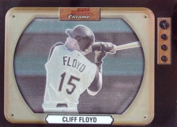 2000 Bowman Chrome - Retro/Future #23 Cliff Floyd  Front