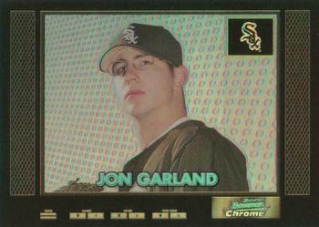 2000 Bowman Chrome - Retro/Future Refractors #340 Jon Garland  Front