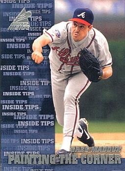 1998 Pinnacle Inside #142 Greg Maddux Front