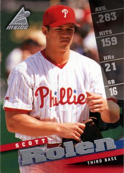 1998 Pinnacle Inside #17 Scott Rolen Front