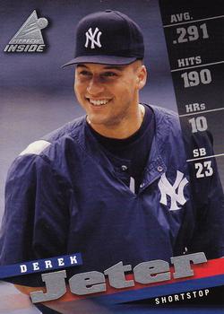 1998 Pinnacle Inside #2 Derek Jeter Front