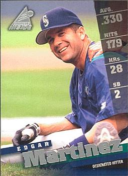 1998 Pinnacle Inside #60 Edgar Martinez Front