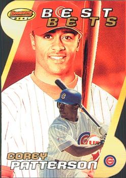 2000 Bowman's Best - Best Bets #BBB3 Corey Patterson  Front