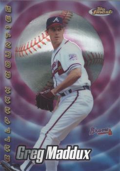 2000 Finest - Ballpark Bounties #BB11 Greg Maddux  Front