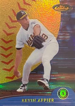 2000 Finest - Gold Refractors #48 Kevin Appier  Front