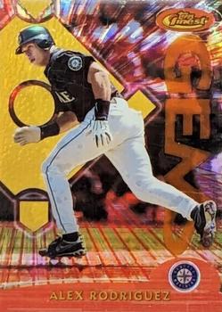 2000 Finest - Gold Refractors #137 Alex Rodriguez Front