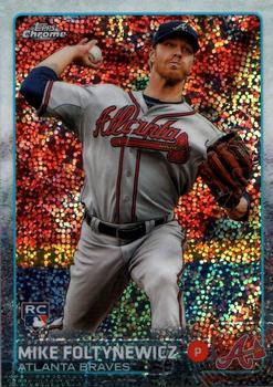 2015 Topps Chrome Update #US170 Mike Foltynewicz Front