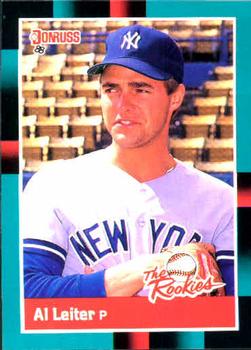 1988 Donruss The Rookies #27 Al Leiter Front