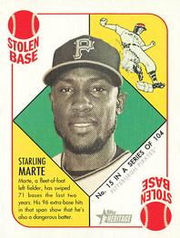 2015 Topps Heritage '51 #15 Starling Marte Front