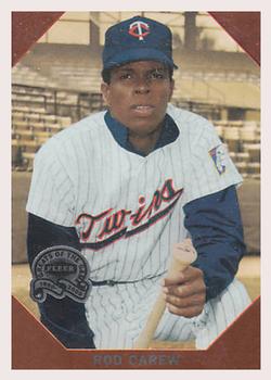 2000 Fleer Greats of the Game - Retrospection #1 Rod Carew Front
