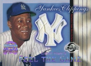 2000 Fleer Greats of the Game - Feel the Game Yankees Clippings #NNO Elston Howard Front