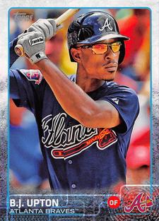 2015 Topps Mini #184 B.J. Upton Front