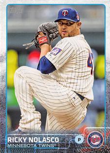 2015 Topps Mini #185 Ricky Nolasco Front