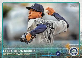 2015 Topps Mini #325 Felix Hernandez Front