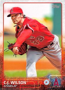 2015 Topps Mini #326 C.J. Wilson Front