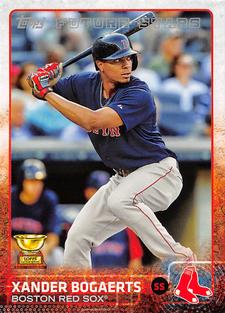 2015 Topps Mini #327 Xander Bogaerts Front