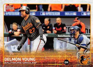 2015 Topps Mini #383 Delmon Young Front