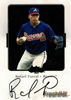 2000 Fleer Showcase - Fresh Ink #NNO Rafael Furcal  Front