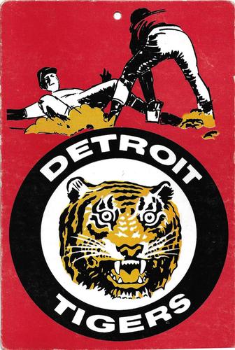 1973-74 Fleer Big Signs #NNO Detroit Tigers Front