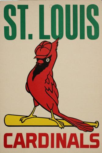 1973-74 Fleer Big Signs #NNO St. Louis Cardinals Front