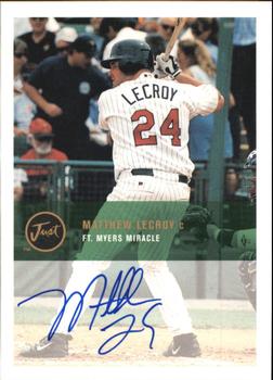 2000 Just - Autographs #BA-59 Matt LeCroy Front