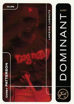 2000 Just - Dominant #JD9 Corey Patterson  Front