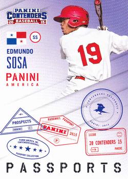 2015 Panini Contenders - Passports #4 Edmundo Sosa Front