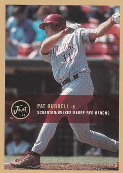 2000 Just - Gold #117 Pat Burrell  Front