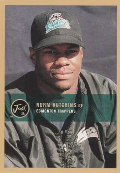 2000 Just - Gold #140 Norm Hutchins  Front
