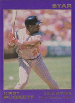 1988-89 Star Gold #162 Kirby Puckett Front