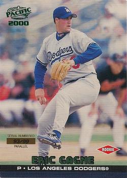 2000 Pacific - Emerald Green #216 Eric Gagne  Front
