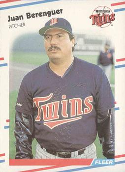 1988 Fleer #3 Juan Berenguer Front