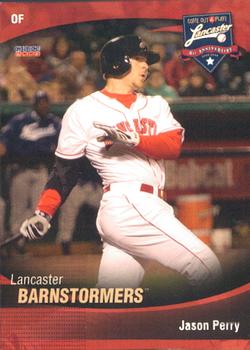 2009 Choice Lancaster Barnstormers #16 Jason Perry Front