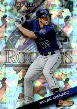 2015 Bowman's Best - Atomic Refractor #96 Nolan Arenado Front