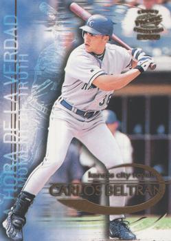 2000 Pacific Crown Collection - Moment of Truth #17 Carlos Beltran  Front