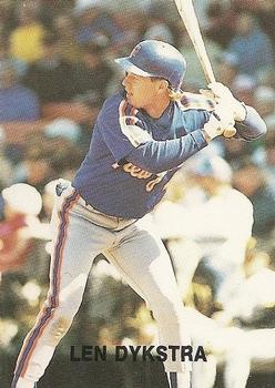 1987 The Press Box New York Mets (unlicensed) #4 Lenny Dykstra Front