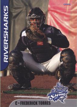 2009 Choice Camden Riversharks #20 Frederick Torres Front