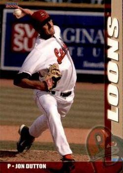 2009 Choice Great Lakes Loons #32 Jon Dutton Front