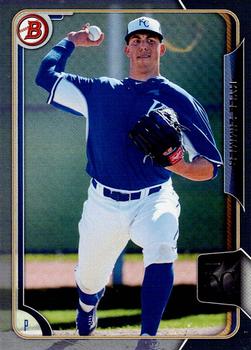 2015 Bowman Draft - Silver #81 Kyle Zimmer Front