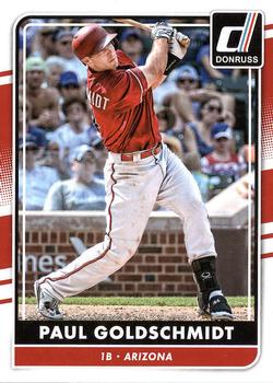 2016 Donruss #56 Paul Goldschmidt Front