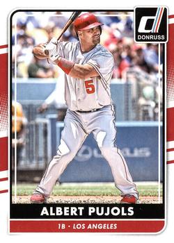 2016 Donruss #62 Albert Pujols Front