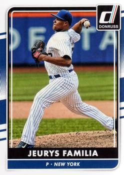 2016 Donruss #122 Jeurys Familia Front