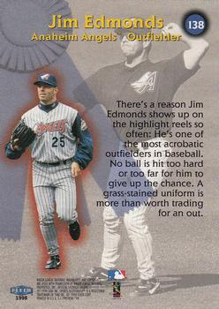 1998 Sports Illustrated #138 Jim Edmonds Back