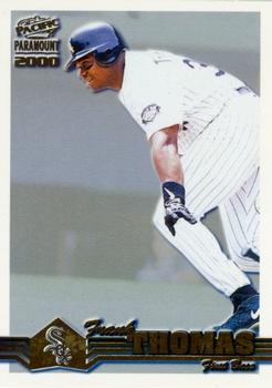 2000 Pacific Paramount - Gold #58 Frank Thomas Front