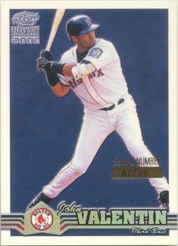 2000 Pacific Paramount - Holo-Green #41 John Valentin  Front