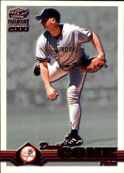 2000 Pacific Paramount - Ruby #157 David Cone Front